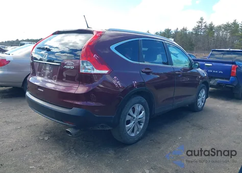 2014 Honda Cr-V Ex-L from USA, damaged, VIN 5J6RM4H72EL057241